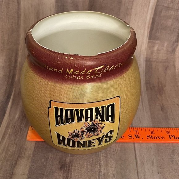 Havana Honeys CIGAR STORE Cigarette Display HONEY POT Advertising Container HTF - Picture 8 of 12